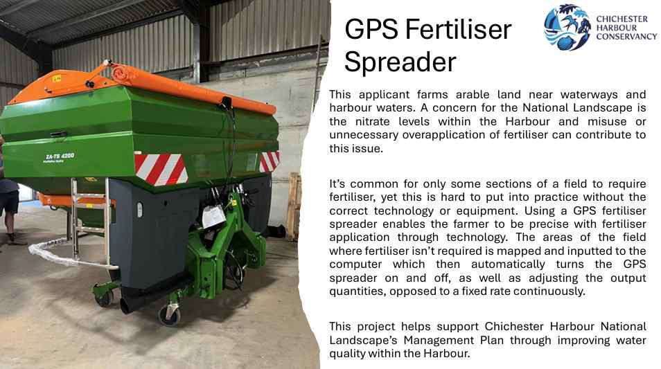 GPS Fertiliser Spreader