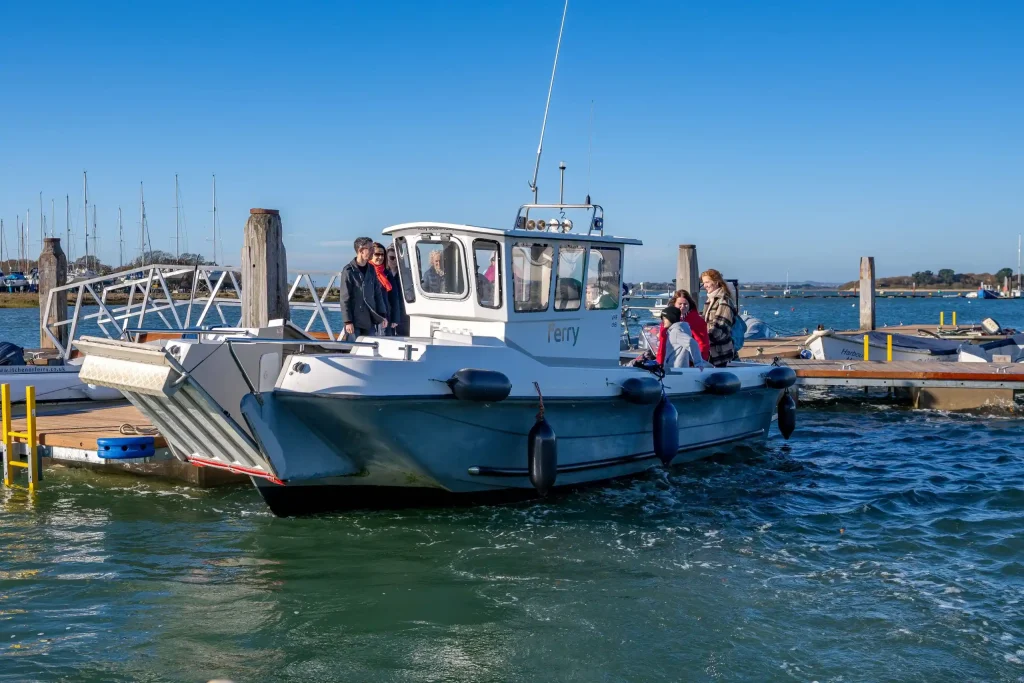 Itchenor Ferry at jetty 2024