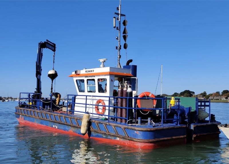 Mooring Barge