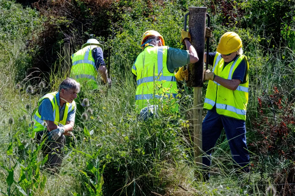 Rangers Fencing at Ella Nore Chichester Harbour