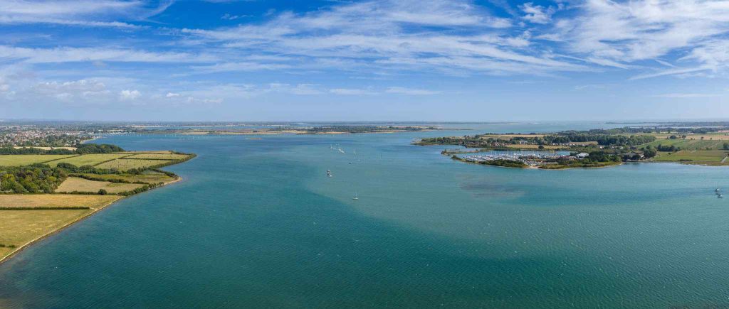 Water Quality - Aerial View of Chichester Harbour